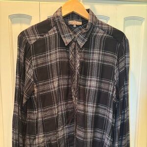 Michael Stars M black plaid